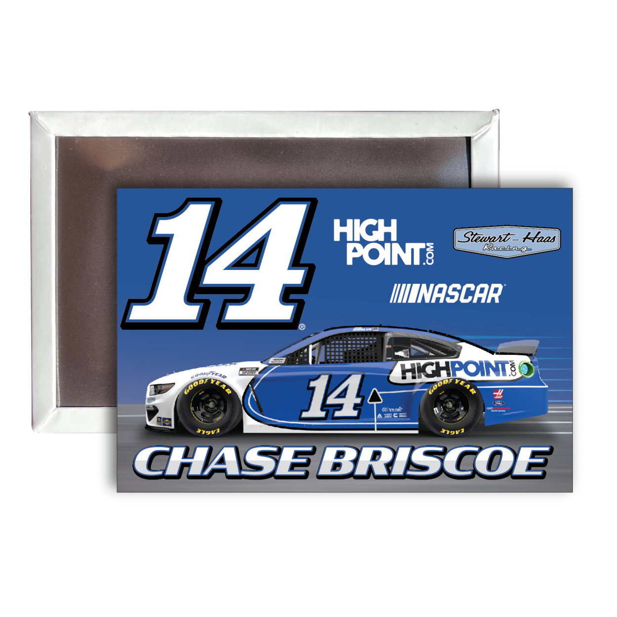 R And R Imports Chase Briscoe # 14 Nascar 2x3-Inch Fridge Magnet 4-PackNew For 2021