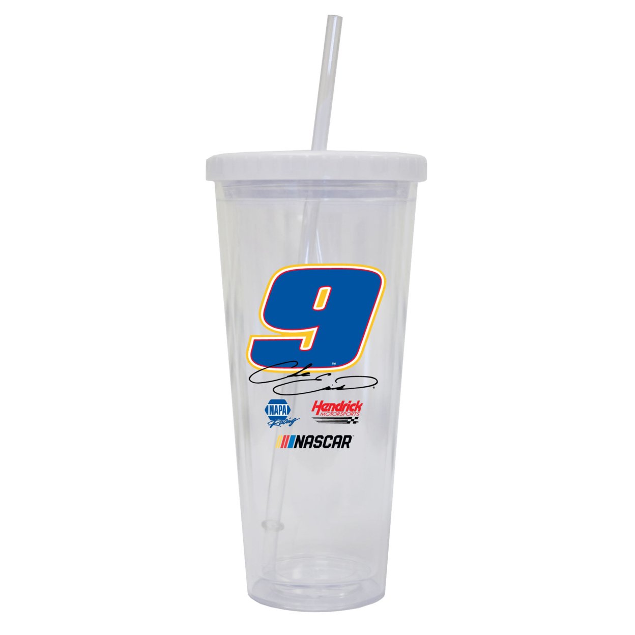 R And R Imports Chase Elliott #9 24 Oz Straw Tumbler New For 2020