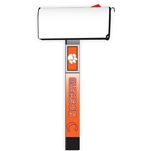 R And R Imports Clemson Tigers 2-Pack Mailbox Post Cover