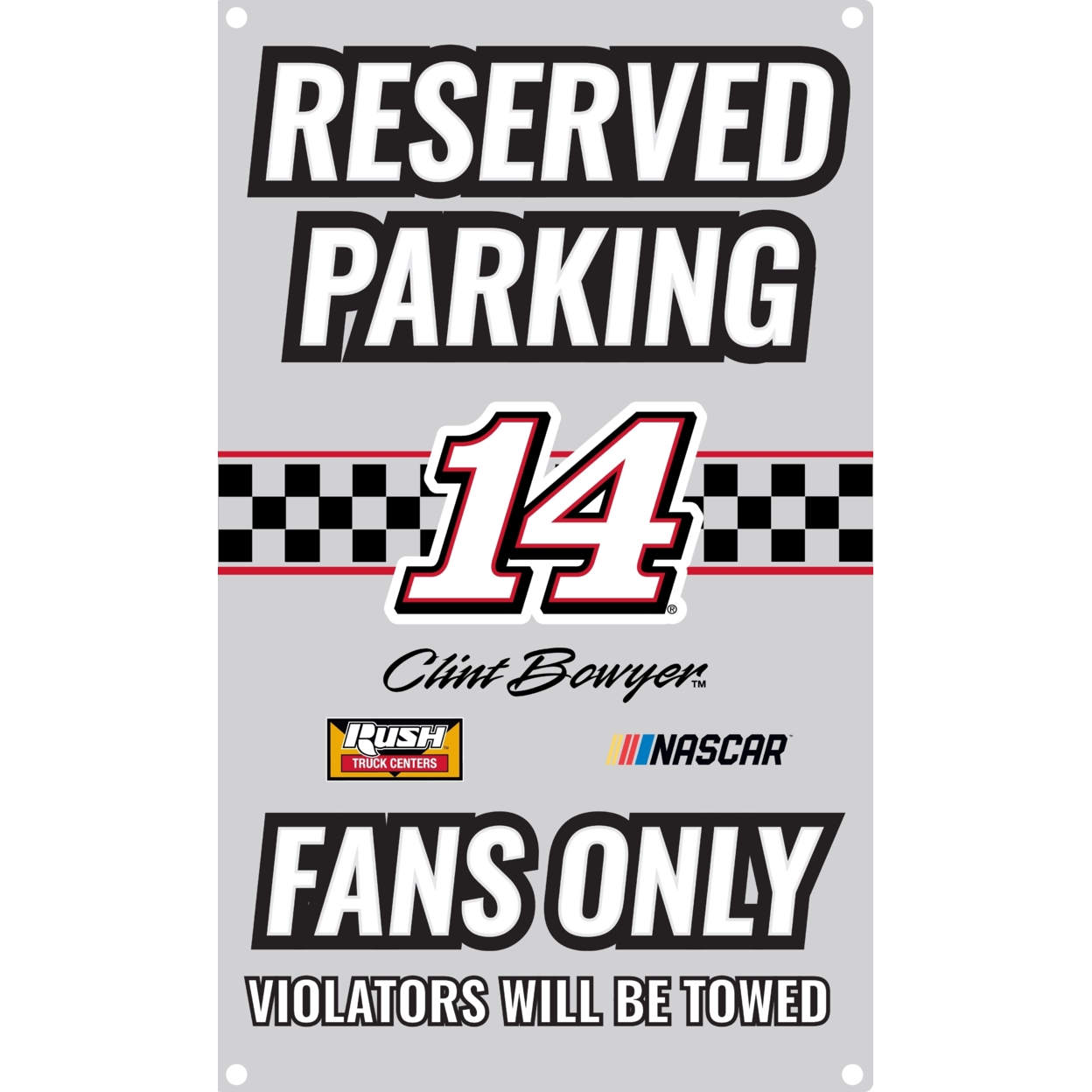 R And R Imports Clint Bowyer #14 Metal Sign New For 2020