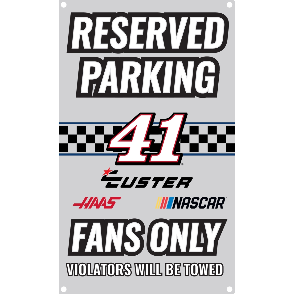 R And R Imports Cole Custer #41 Metal Sign New For 2020