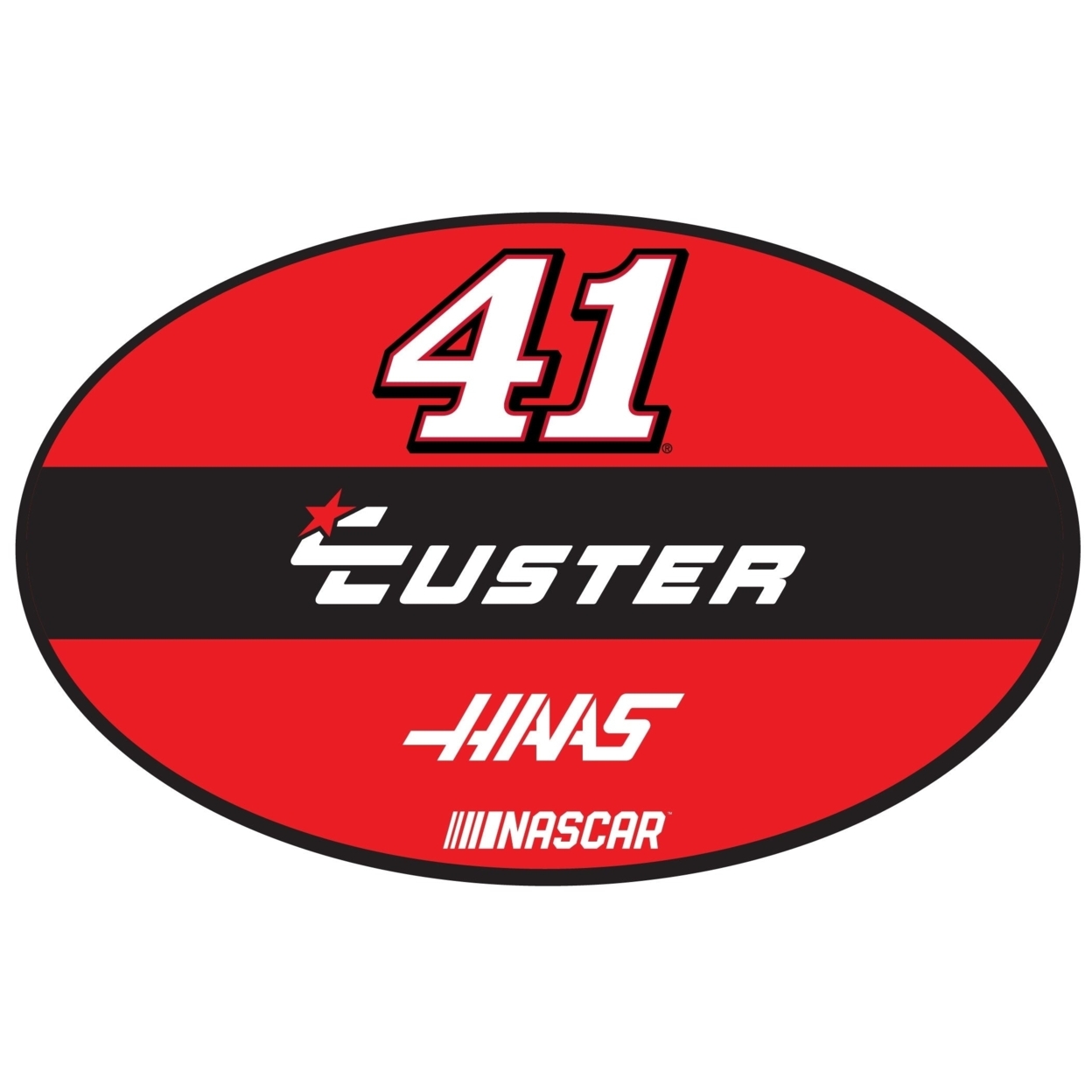 Cole Custer #41 Oval Decal Sticker New For 2020