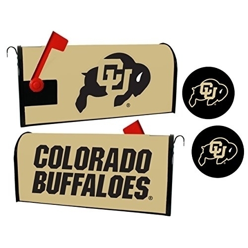 R And R Imports Colorado Buffaloes Magnetic Mailbox Cover & Sticker Set