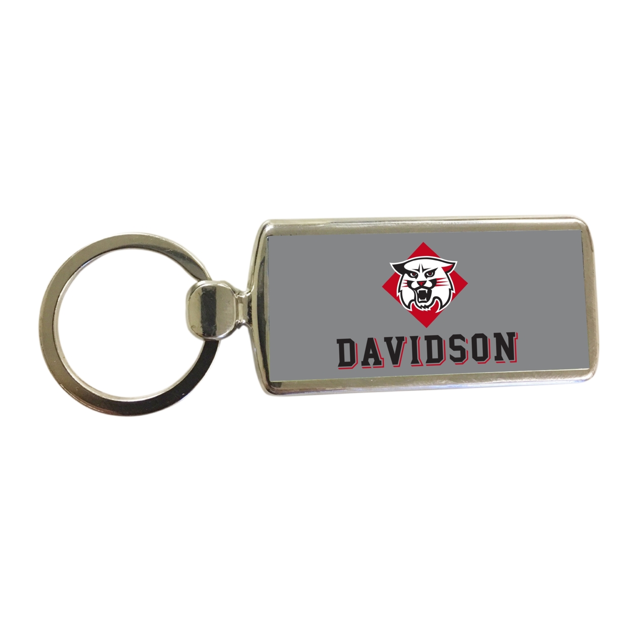 R And R Imports Davidson College Metal Keychain