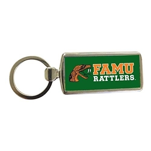 R And R Imports Florida A&M Rattlers Metal Keychain