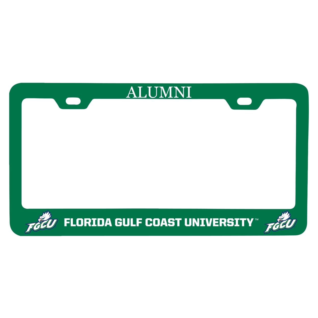 Florida Gulf Coast Eagles Alumni License Plate Frame