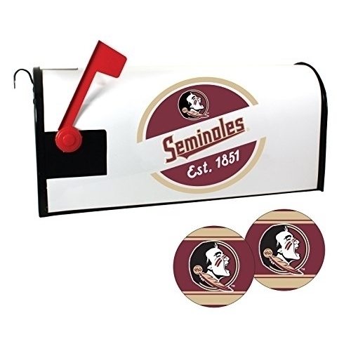 R And R Imports Florida State Seminoles Magnetic Mailbox Cover And Sticker Set