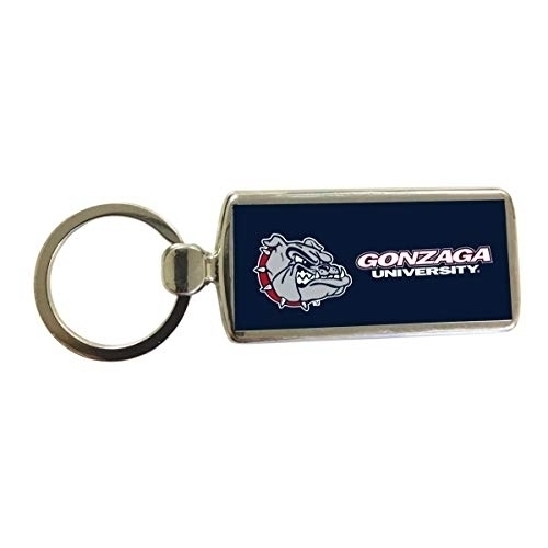 R And R Imports Gonzaga Bulldogs Metal Keychain