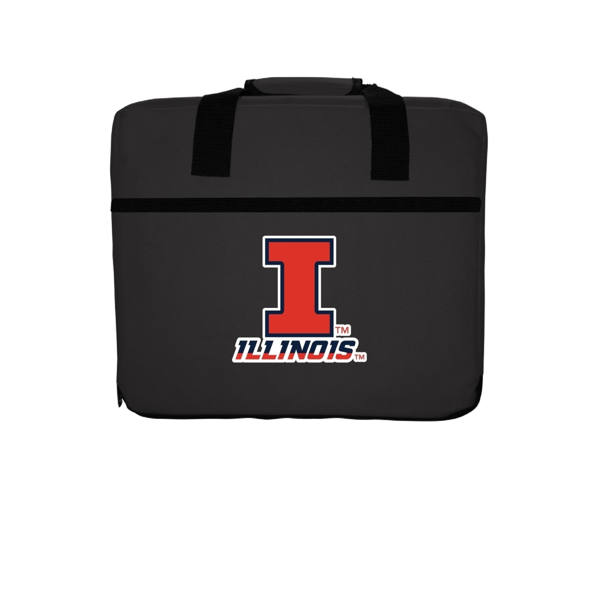 R And R Imports Illinois Fighting Illini Double Sided Seat Cushion