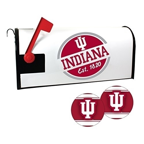 R And R Imports Indiana Hoosiers Magnetic Mailbox Cover And Sticker Set