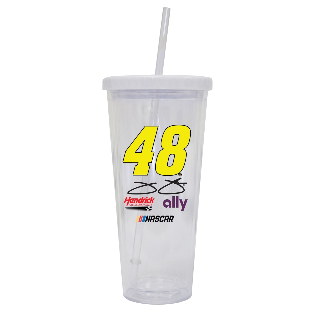 R And R Imports Jimmie Johnson #48 24 Oz Straw Tumbler New For 2020
