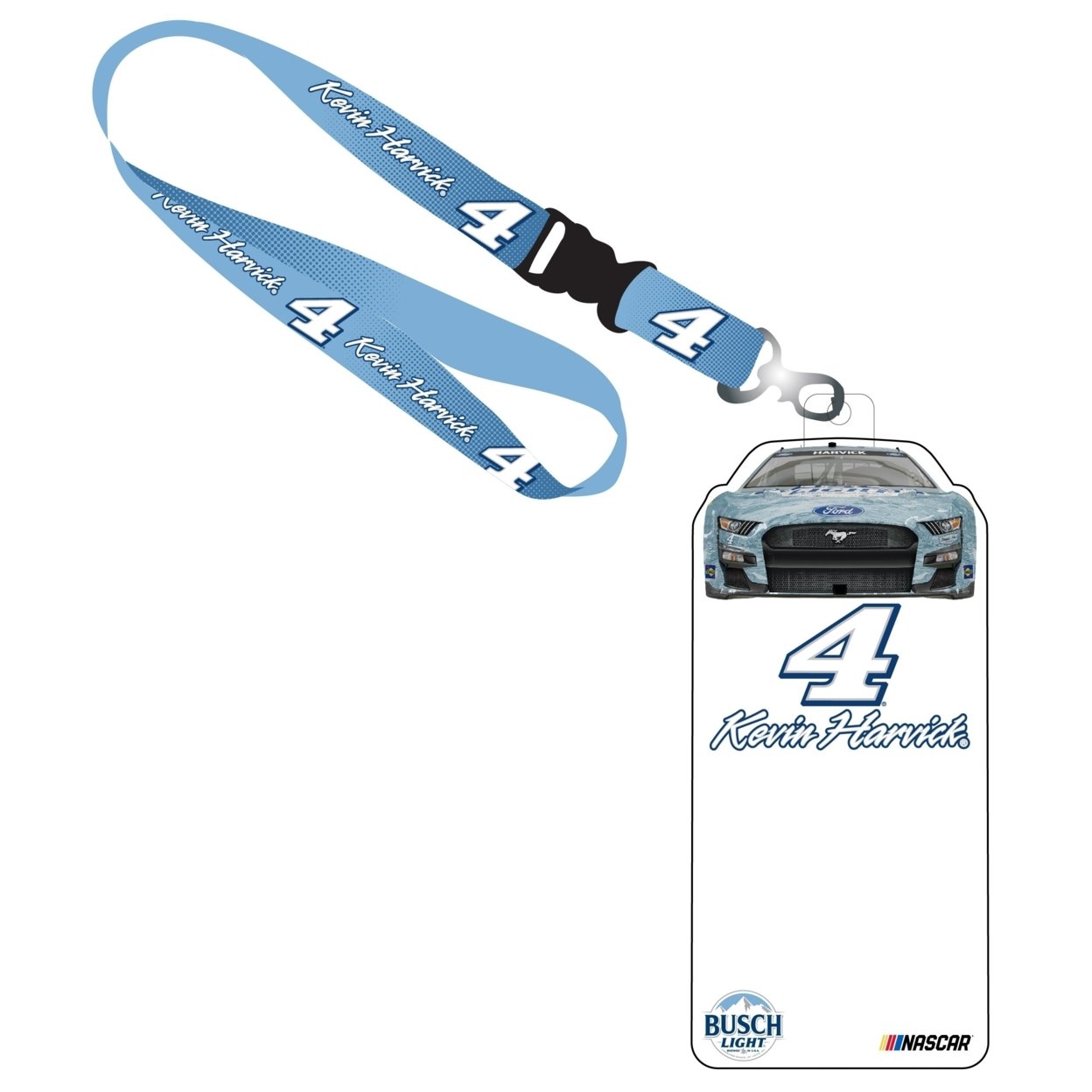 R And R Imports Kevin Harvick #4 Nascar Credential Holder With Lanyard New For 2022