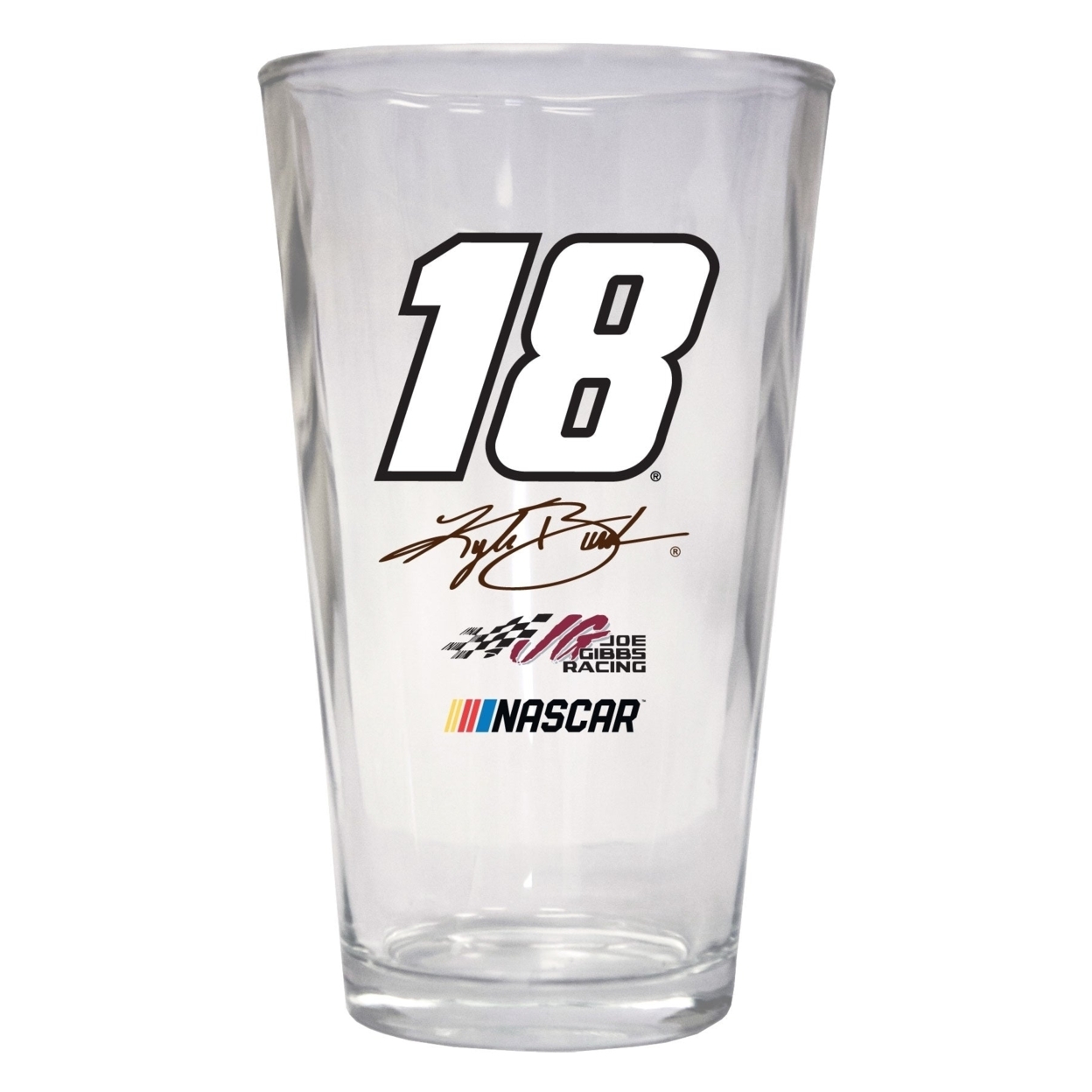 Kyle Busch #18 NASCAR Pint Glass New For 2020