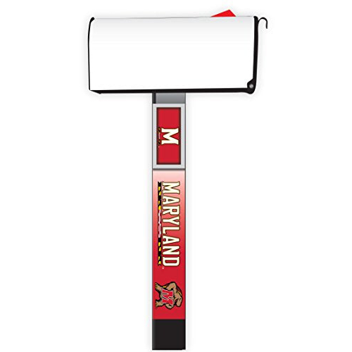 R And R Imports Maryland Terrapins 2-Pack Mailbox Post Cover