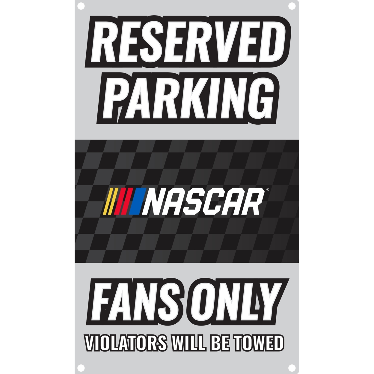 R And R Imports Nascar No Parking Metal Sign New For 2022