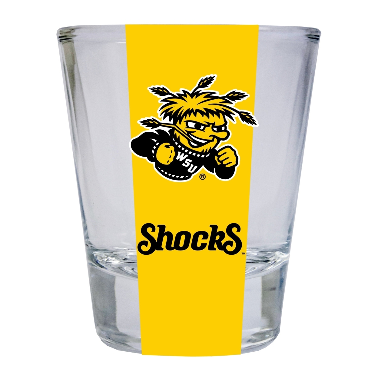 Wichita State Shockers Round Shot Glass