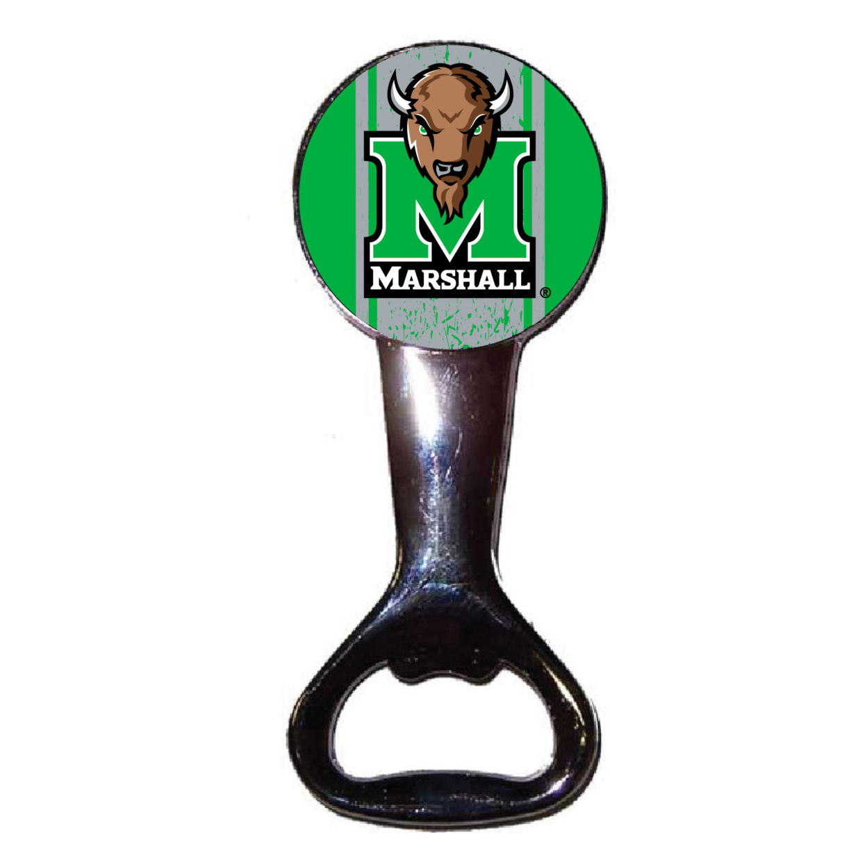 Marshall Thundering Herd Magnetic Bottle Opener