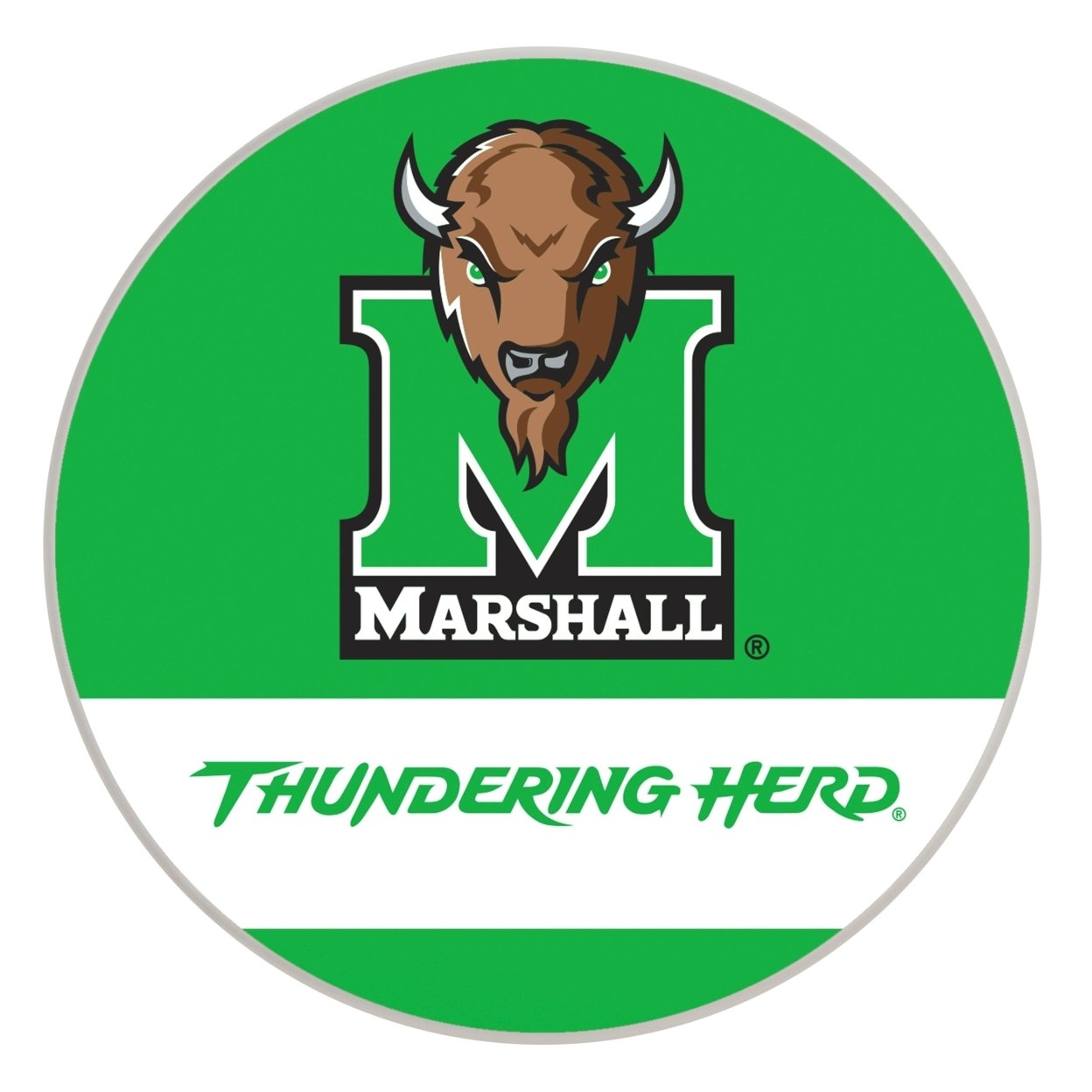 Marshall Thundering Herd Paper Coaster 4 Pack