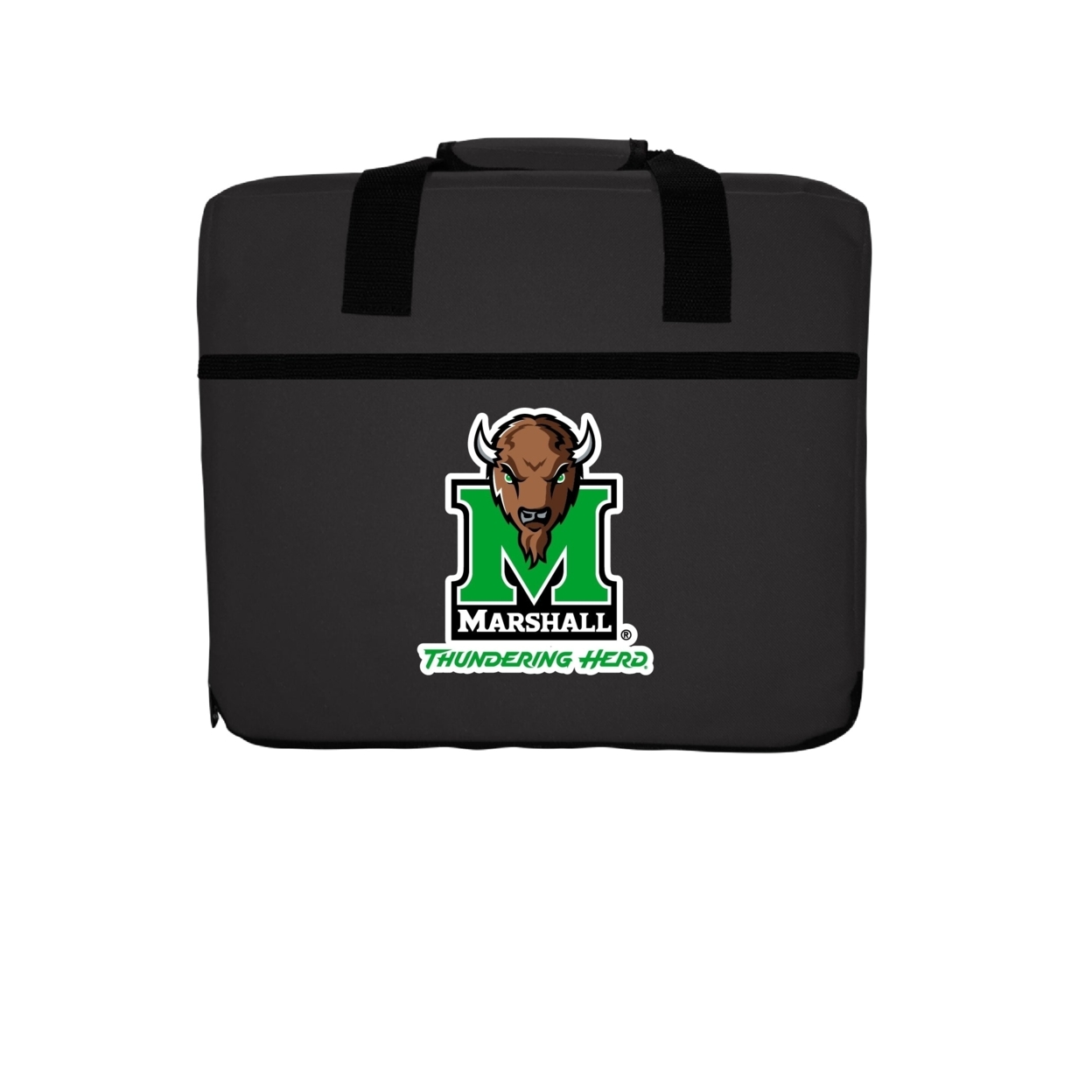 R And R Imports Marshall Thundering Herd Double Sided Seat Cushion
