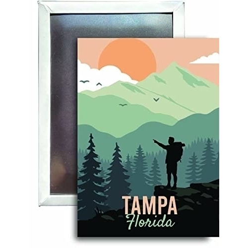 R And R Imports Tampa Florida Refrigerator Magnet 2.5X3.5 Approximately Hike Destination