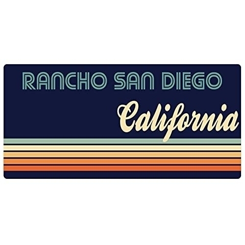 Rancho San Diego California 5 X 2.5-Inch Fridge Magnet Retro Design