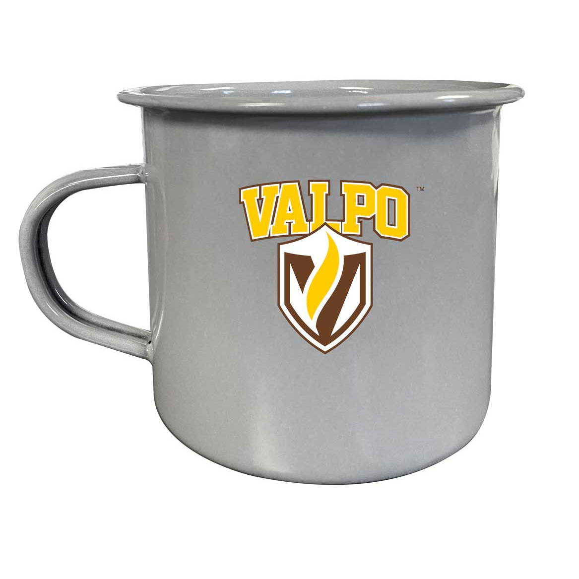 Valparaiso University Tin Camper Coffee Mug - Choose Your Color - Gray
