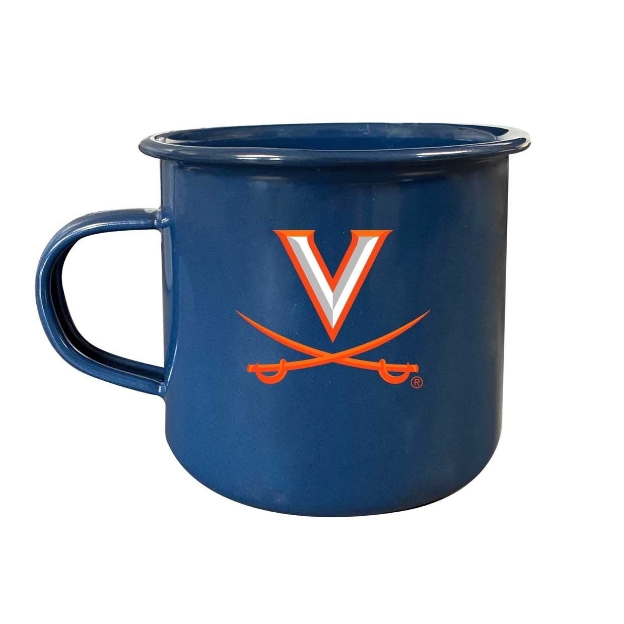 Virginia Cavaliers Tin Camper Coffee Mug - Choose Your Color - Navy