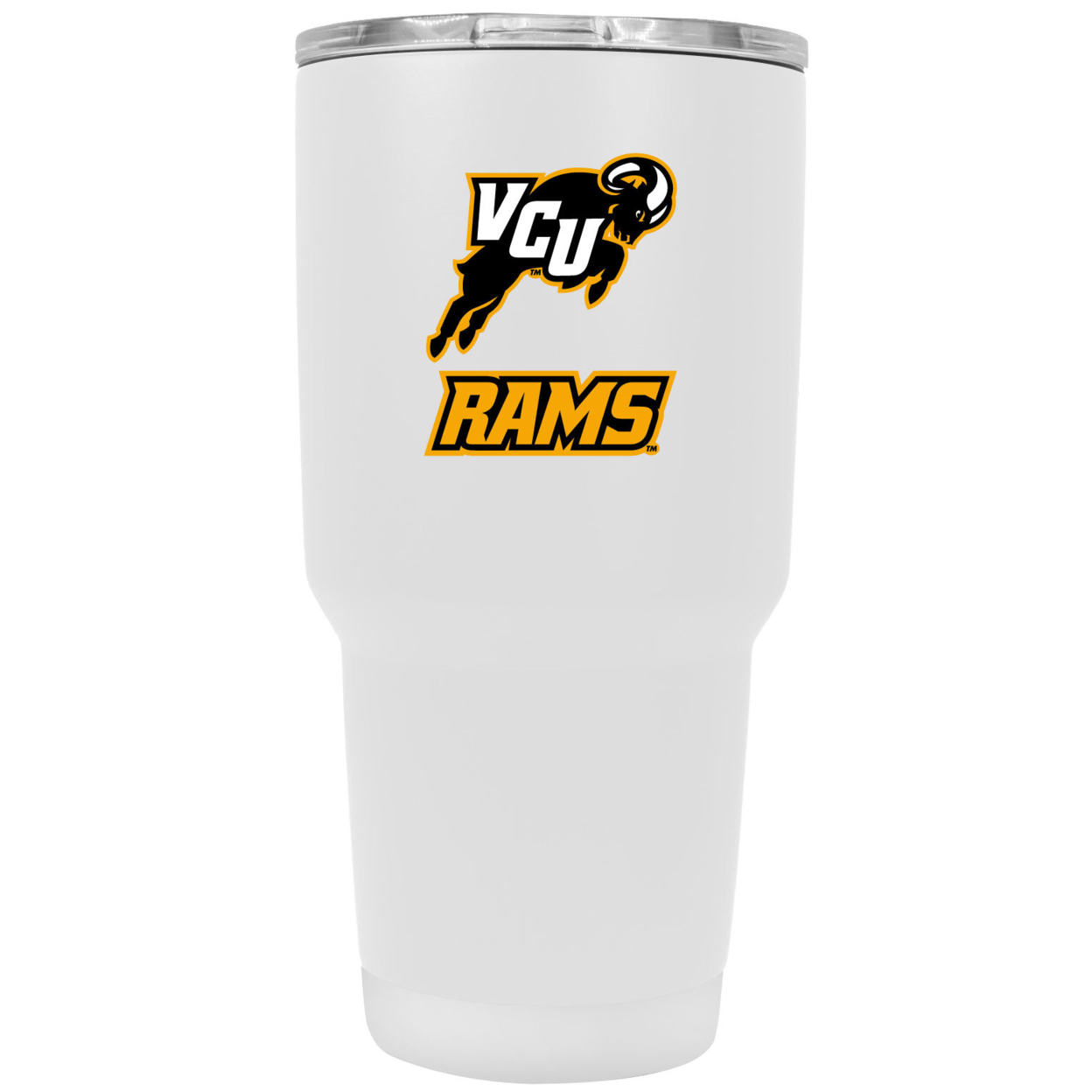 Virginia Commonwealth 24 Oz Insulated Stainless Steel Tumblers - White