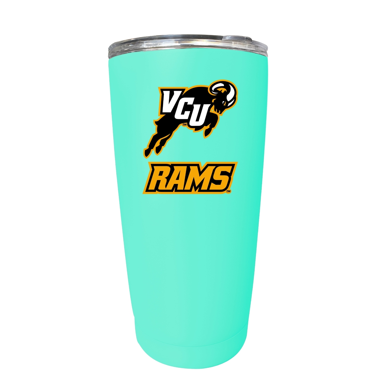 Virginia Commonwealth 16 Oz Insulated Stainless Steel Tumbler - Choose Your Color. - Seafoam