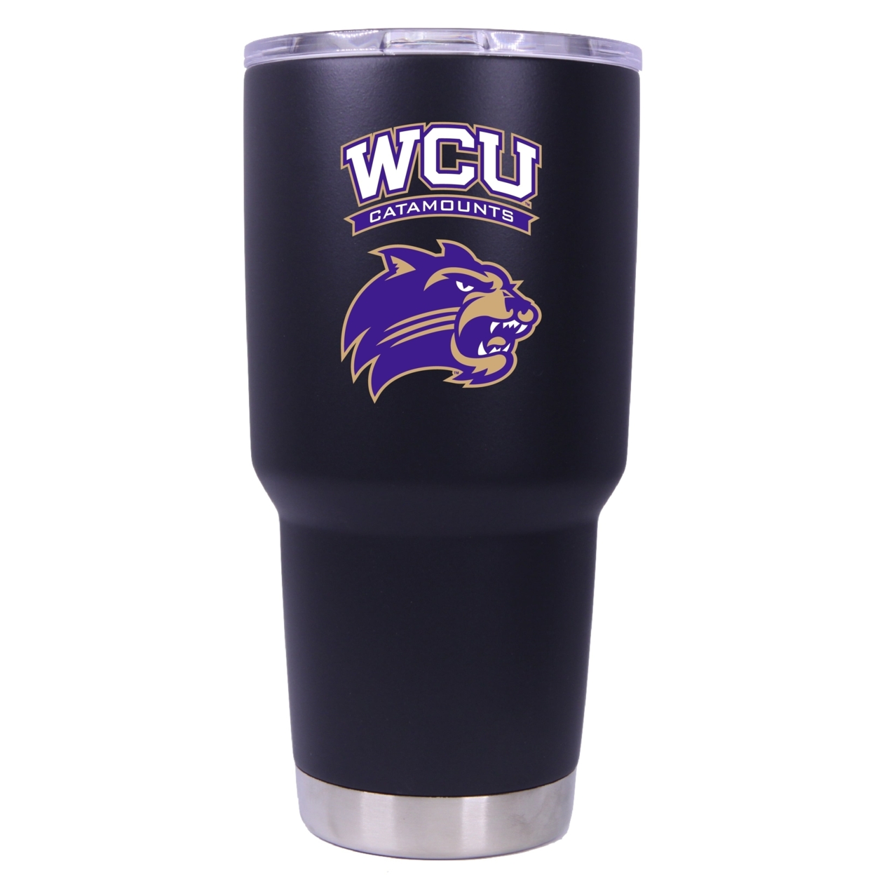 Western Carolina University 24 Oz Oz Choose Your Color Insulated Stainless Steel Tumbler - Black