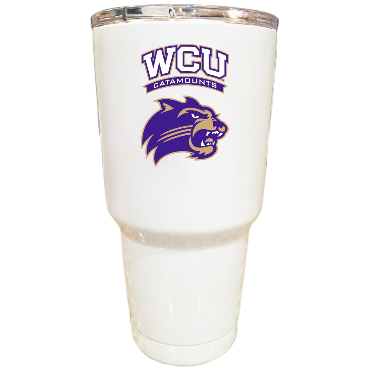 Western Carolina University 24 Oz Oz Choose Your Color Insulated Stainless Steel Tumbler - White