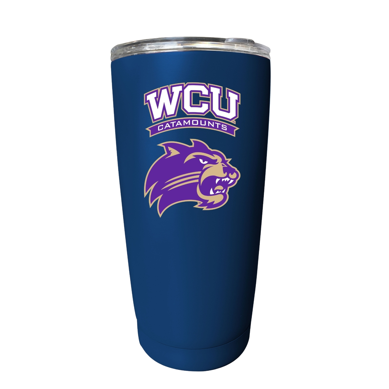 Western Carolina University 16 Oz Insulated Stainless Steel Tumbler - Choose Your Color. - Navy