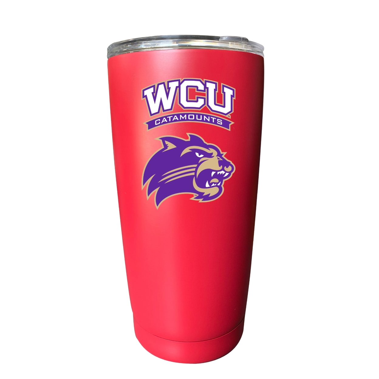 Western Carolina University 16 Oz Insulated Stainless Steel Tumbler - Choose Your Color. - Red