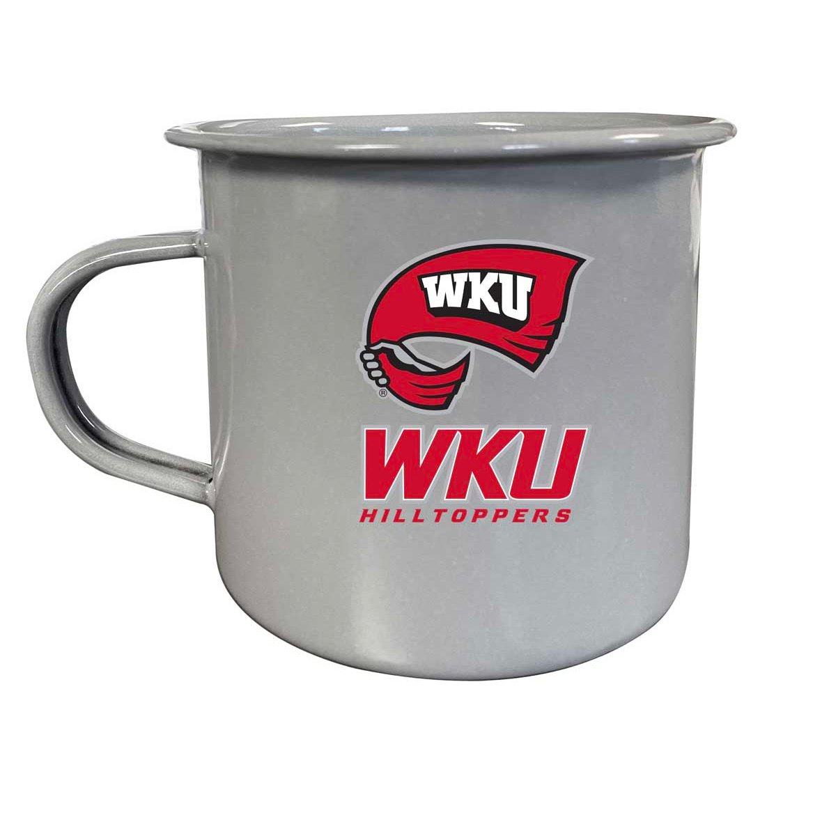 Western Kentucky Hilltoppers Tin Camper Coffee Mug - Choose Your Color - Navy