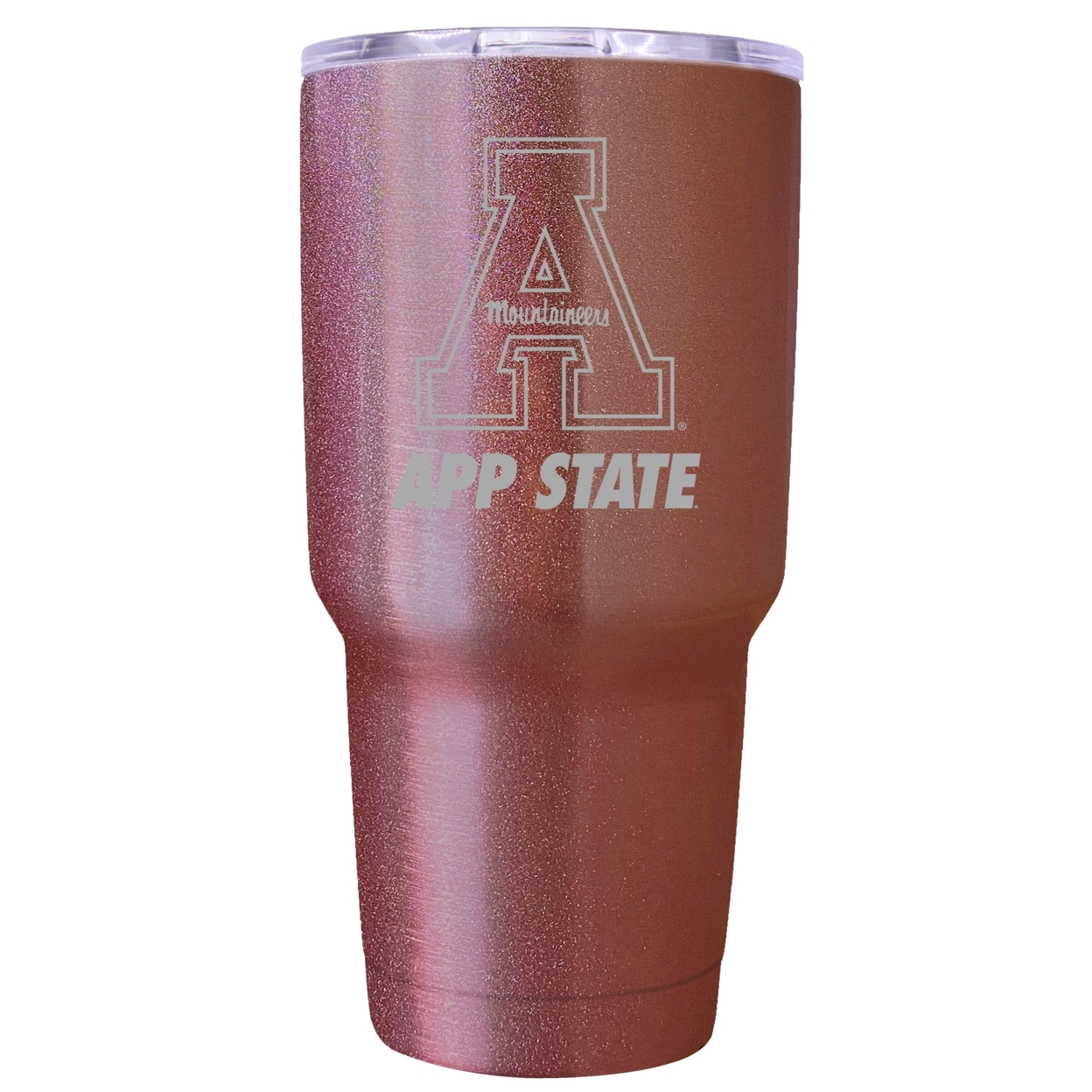 Appalachian State 24 Oz Insulated Tumbler Etched - Rose Gold