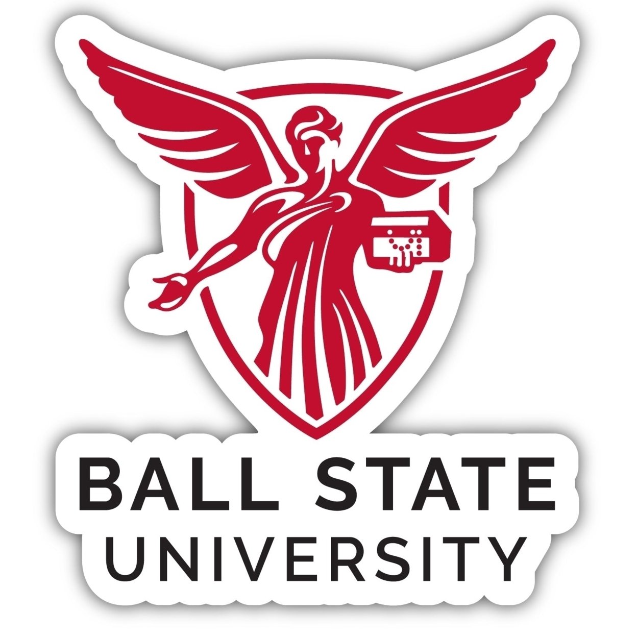 Ball State University 12 Inch Vinyl Decal Sticker