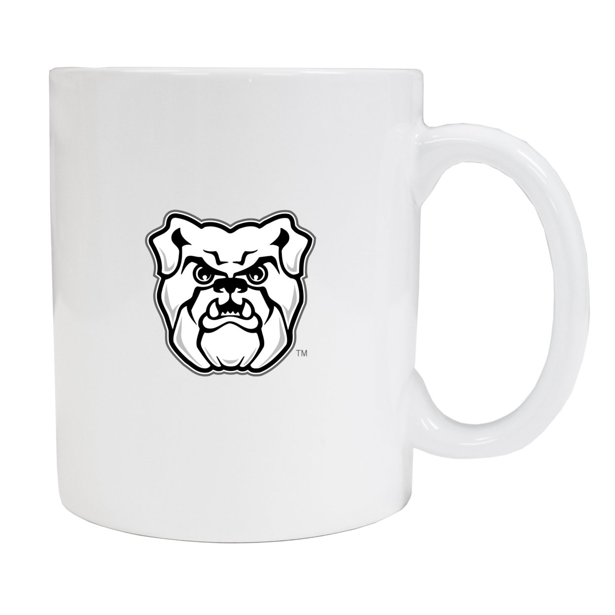 Butler Bulldogs White Ceramic Mug (White).