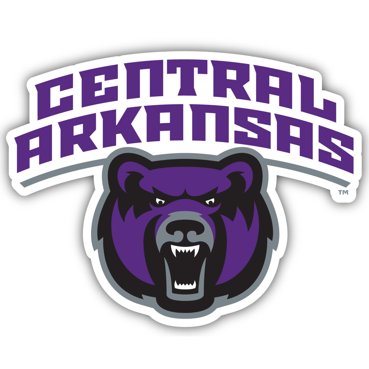 Central Arkansas Bears 10 Inch Vinyl Decal Sticker