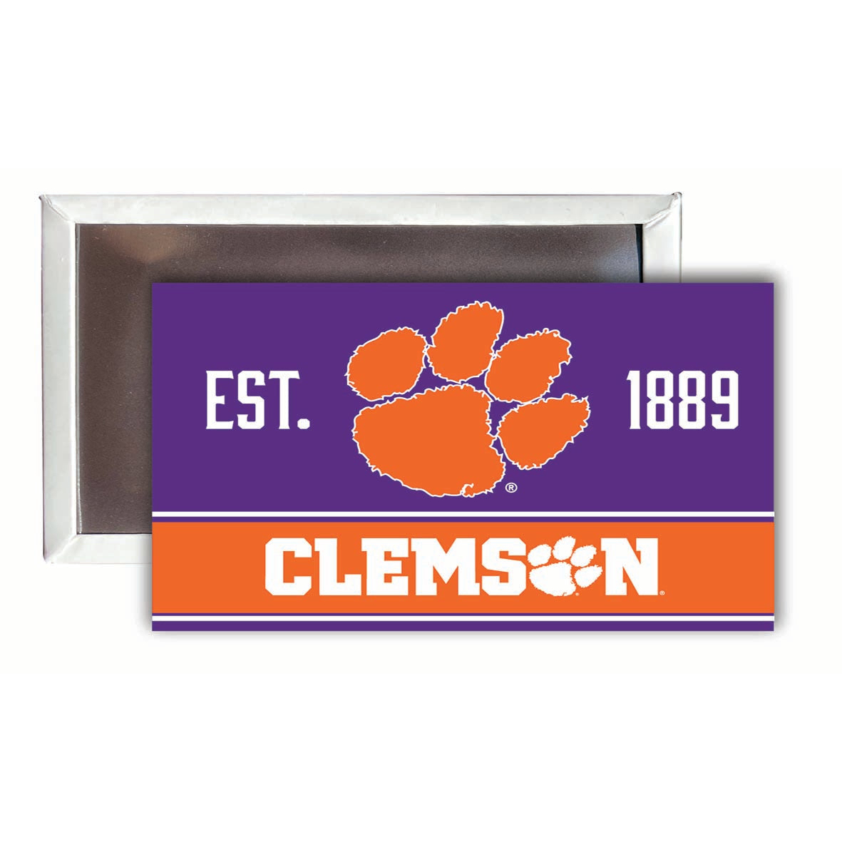 Clemson Tigers 2x3-Inch Fridge Magnet 4-Pack