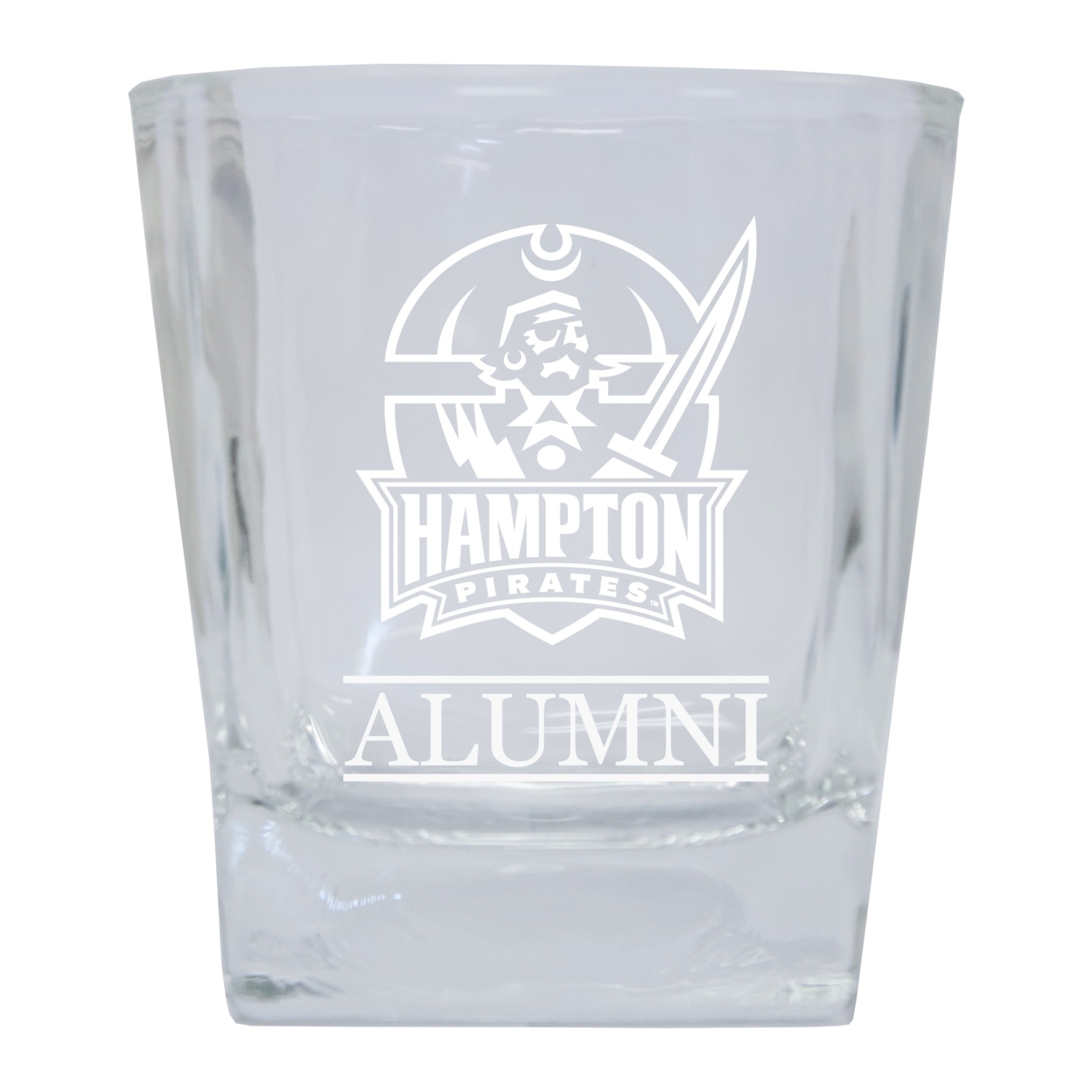 Hampton University Etched Alumni 5 Oz Shooter Glass Tumbler 4-Pack