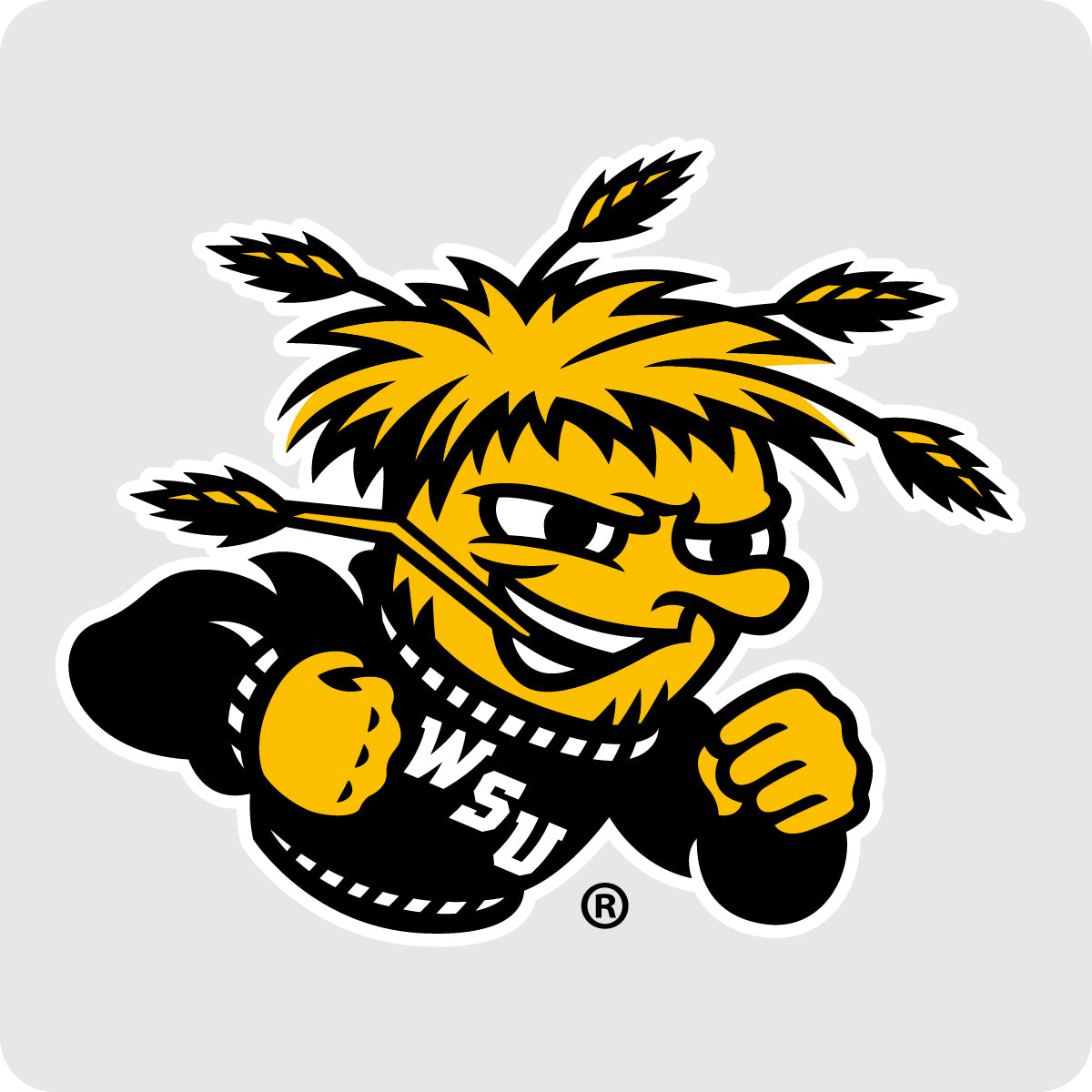Wichita State Shockers Coasters Choice Of Marble Of Acrylic - Acrylic (2-Pack)