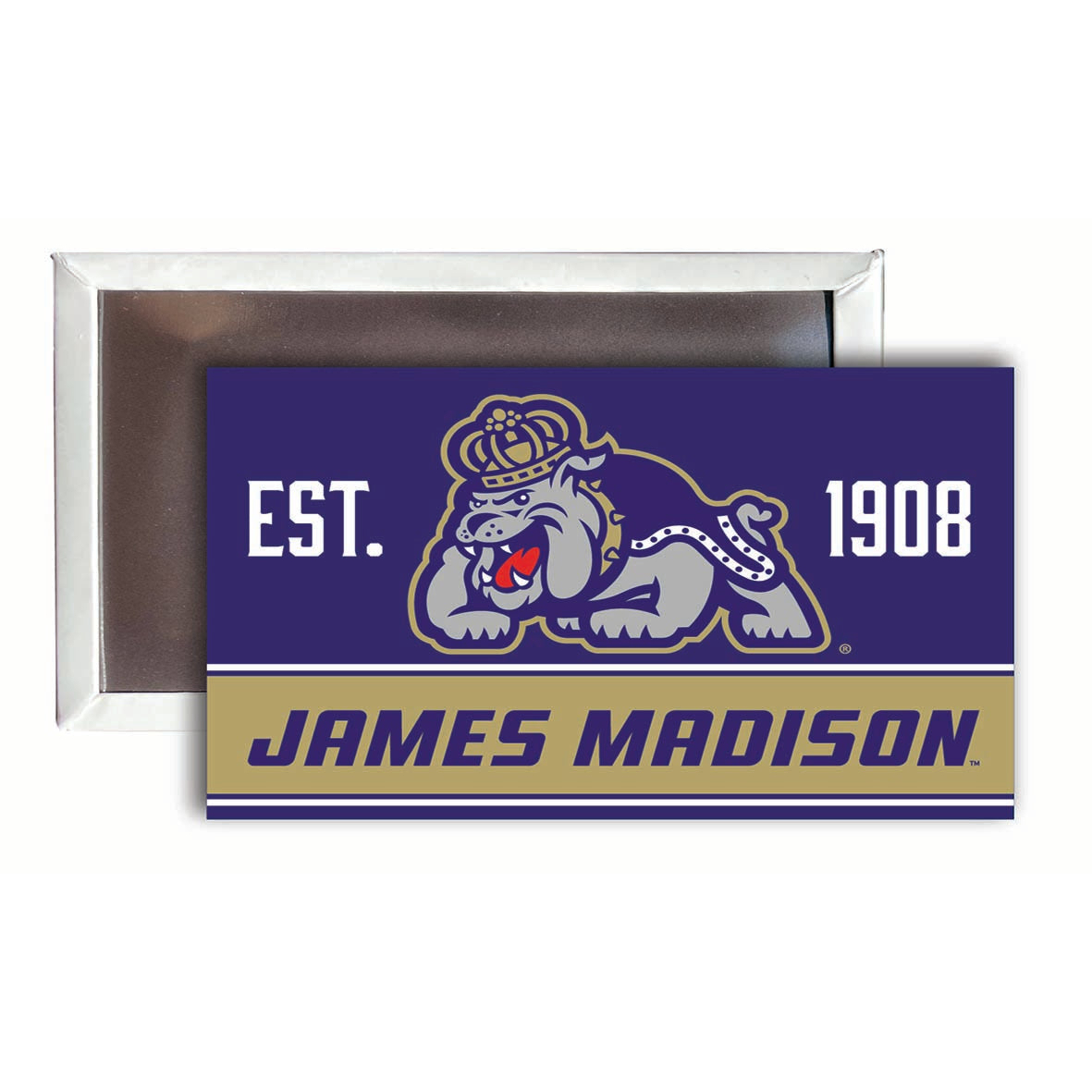 James Madison Dukes 2x3-Inch Fridge Magnet