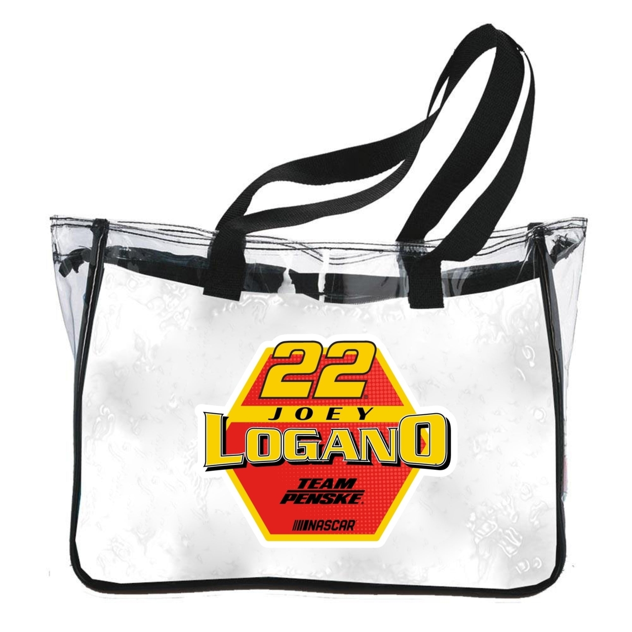Joey Logano #22 Nascar Clear Tote Bag New For 2022