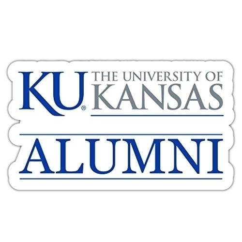 Kansas Jayhawks Alumni 4 Sticker