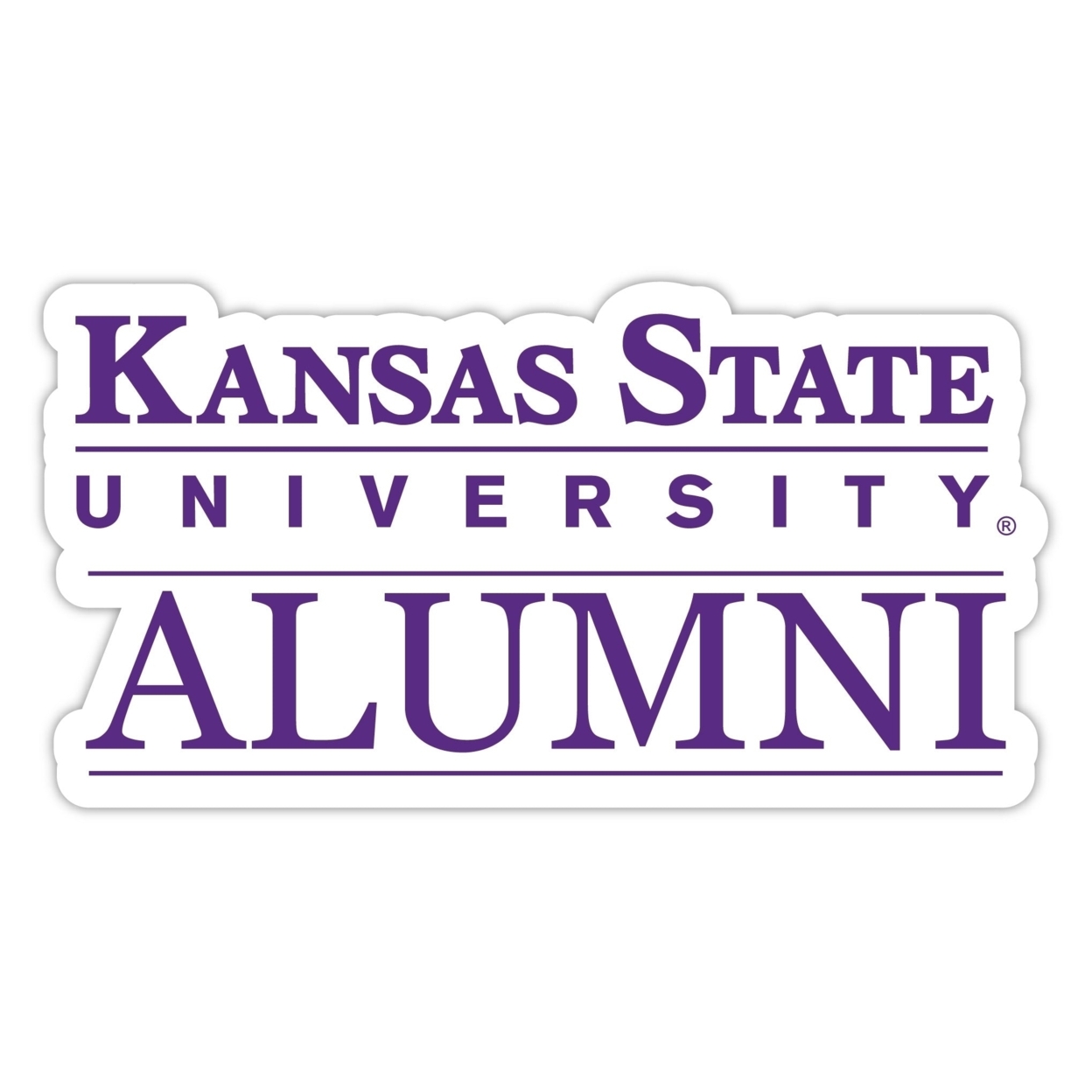 Kansas State Wildcats Alumni 4 Sticker