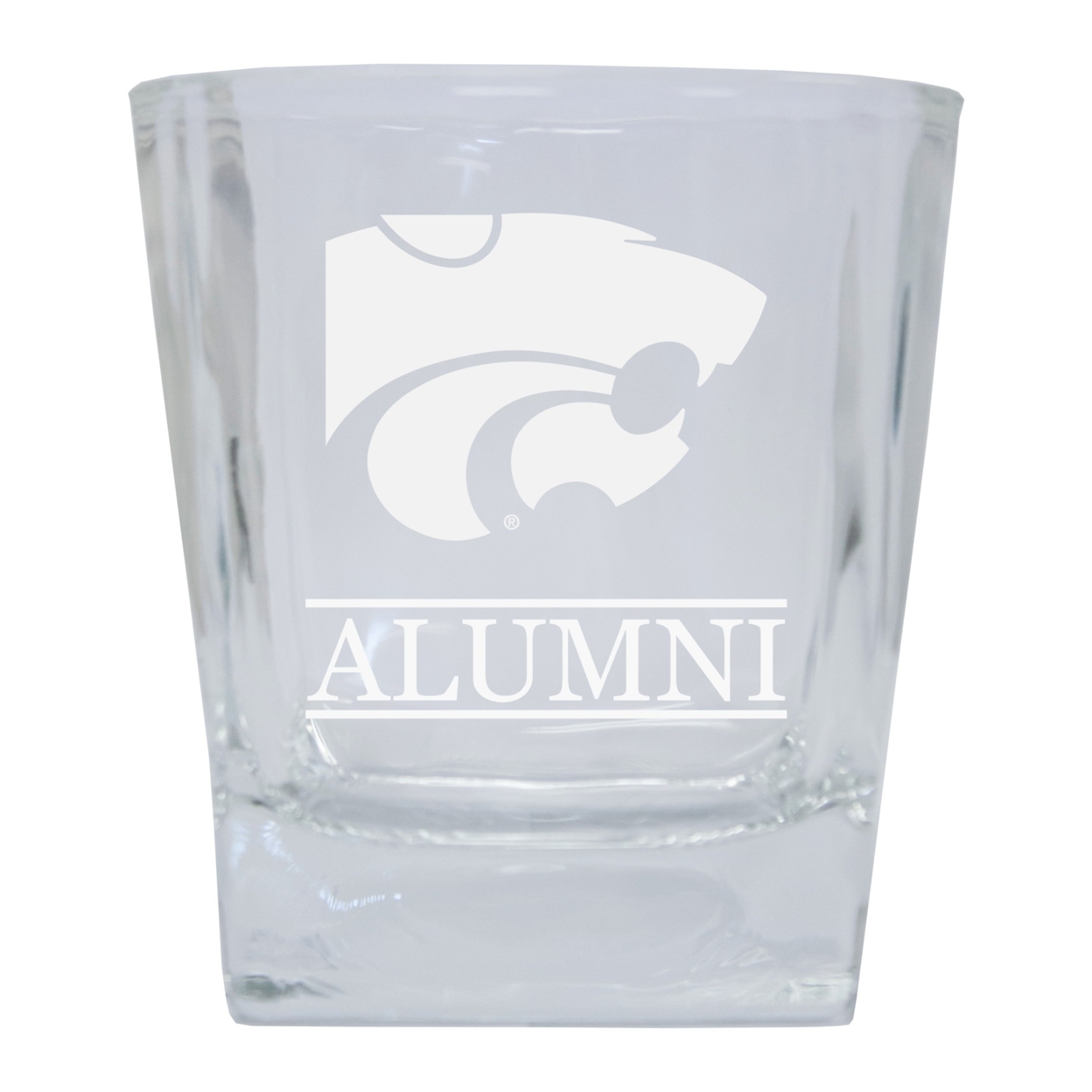 Kansas State Wildcats Etched Alumni 5 Oz Shooter Glass Tumbler 2-Pack