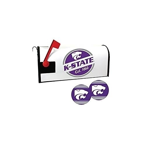 Kansas State Wildcats Magnetic Mailbox Cover And Sticker Set