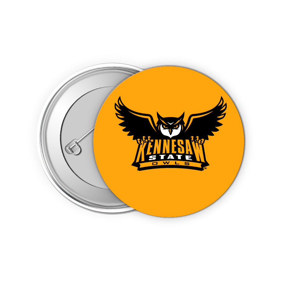 Kennesaw State Unviersity 2 Inch Button Pin 4 Pack
