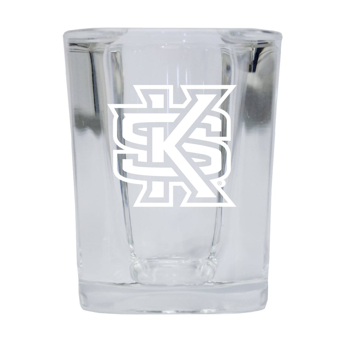 Kennesaw State University Etched Square Shot Glass