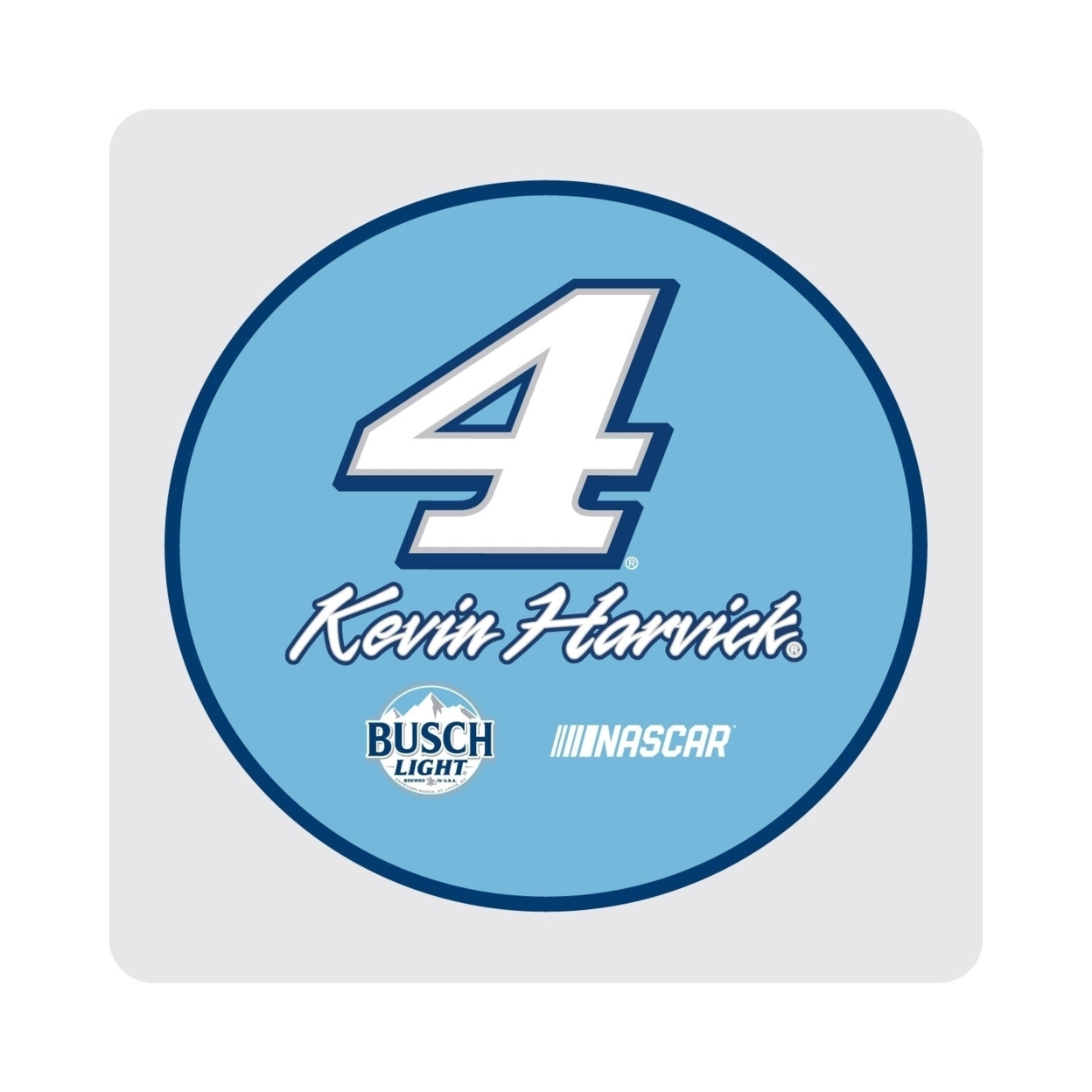Kevin Harvick #4 Acrylic Coaster 2-Pack New For 2020